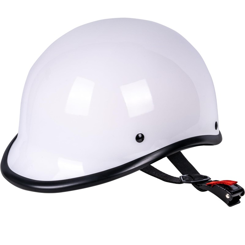 Yesmotor Motorcycle Helmet Half Shell Hawk Style Helmets Compact Lightweight