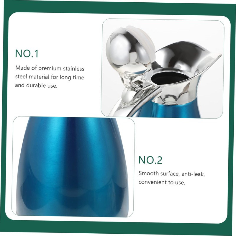 CIYODO Stainless Steel Insulated Kettle Double-layer Thermal Water Bottle for