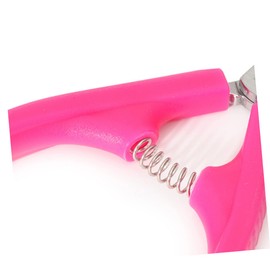 Minkissy 2pcs Professional Stainless Steel Cuticle Nipper Durable Trimmer for Manicure and Pedicure Comfortable Plastic Handle for Home and Salon Use