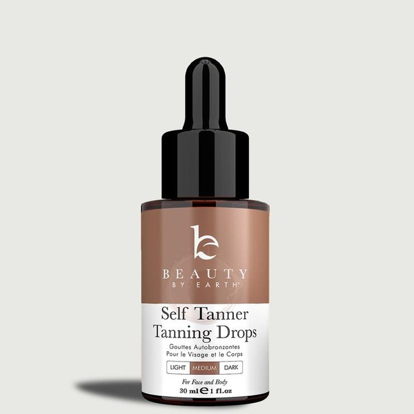 Beauty by Earth Self Tanner Drops - Golden Natural Bronzed