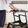 Elevon Multifunctional Workbench, Portable Foldable Workbench, Supports 550 lbs with