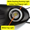 KITOCARTOP LED DRL Fog Lights Led Front Bumper Light Fit