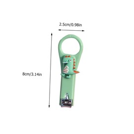 Mikinona Finger Nail Clippers Set Cuticle Trimmer 5pcs Nail Scissors for Manicure Portable