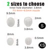 Luckvan 8 Pairs Extra Small Earbuds Tips, Silicone Ear Tips
