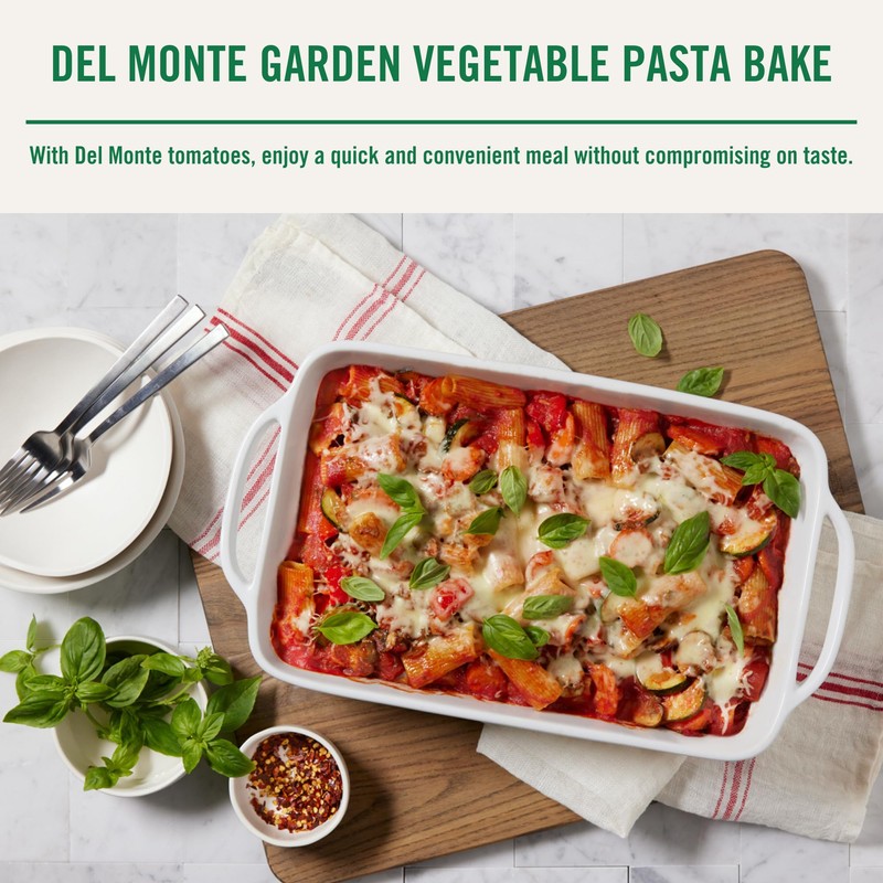 Del Monte Italian Recipe Stewed Tomatoes with the Flavors of