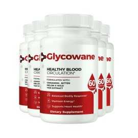 Glycowane 5-Pack Glycowane Capsules – Glyco Wane Natural Glycogen Support - 300 Capsules