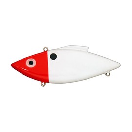 Rat-L-Trap RTLRT97 Lures Trap (1/2-Ounce, White/Red Head)