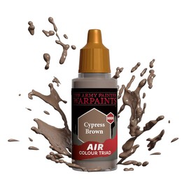 The Army Painter Warpaints Air Cypress Brown - Non-Toxic Water Based Airbrush paint – acrylic paint and primer for Tabletop Roleplaying, Boardgames, and Wargames Miniature Model Painting