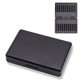 Votabell Heat Stick Case Fits IQOS ILUMA ONE/ILUMA PRIME (Aluminum Alloy, Holds 20 Pieces, Anti-Crush, Black)