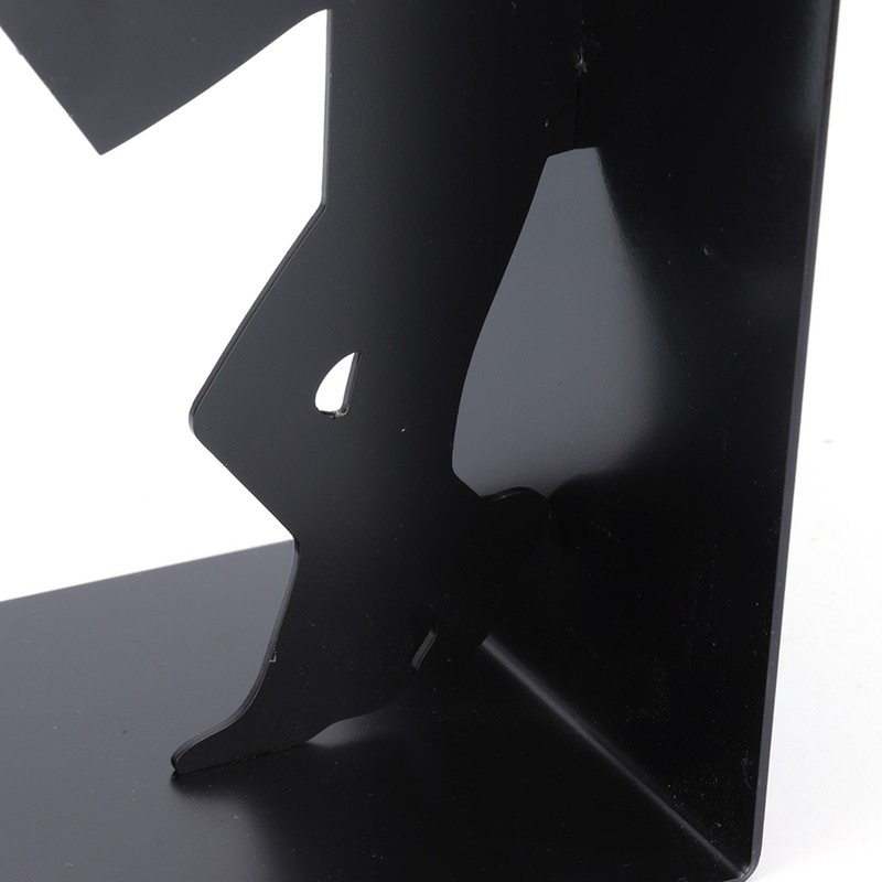 Wrought Iron Figure Book Stand Readers Book Stand Bookshelf Ornaments