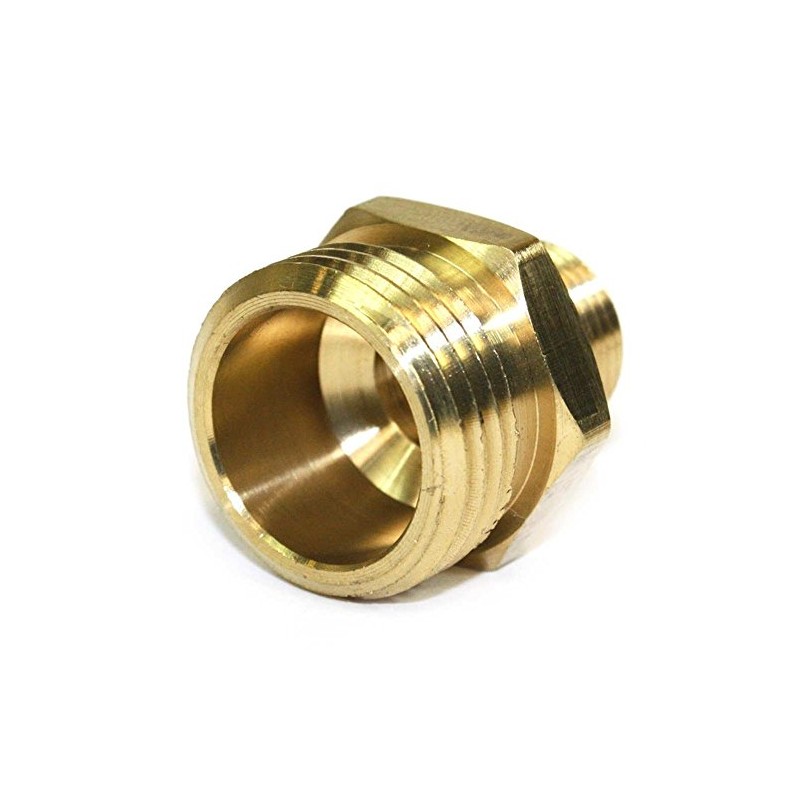 Interstate Pneumatics FGM016 3/4 Inch GHT Male x 3/8 Inch