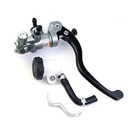 Motorcycle Brake Pump Radial Hydraulic Universal Grey Adelin Braking Grey (14x18)