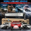 LEDKITO 22Inch LED Light Bar Off Road Driving Work Lights