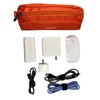 CASEBUDi Electronics Organizer Case - Ballistic Nylon (Sunset Orange)