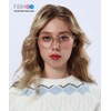 Firmoo Blue Light Filter Glasses Without Prescription Women's Bow Knot