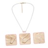 SAFIGLE Angel Digital Necklace Choker Design Aesthetic Pendant Chain for