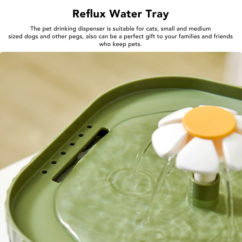 Cat Water Fountain Smart Pet Electric Flowing Water Fountain Automatic