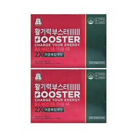 Gwangdong 정관장 활기력 부스터 액상 20ml + 정제 400mg x 14개입 x 2박스 /Hy Jeonggwanjang Vital Energy Booster Liquid 20ml + Tablets 400mg x 14 pieces x 2 boxes /Hy
