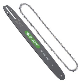 18 Inch CarbideCut Chainsaw Bar and Chain Combo, .325" Pitch, 063" Gauge, 74 Drive Links Fits Stihl MS271 Farm Boss, MS291, MS311, Oregon L74, 105670 and More