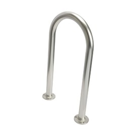 Extreme Max 3006.6889 Universal Aluminum Hand Rail for Pool, Hot Tub, Dock & Deck - 24" H x 13" W