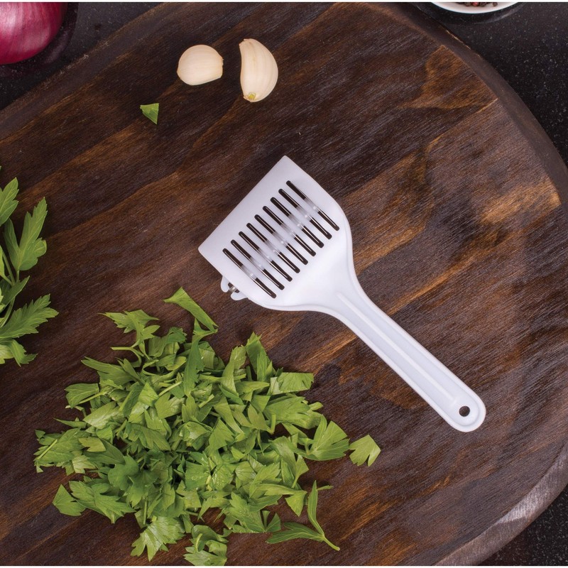 HIC’s Gourmet Rolling Fresh Herb and Multipurpose Kitchen Mincer, with