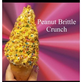 SPRINGLE 1 lb Peanut Brittle crunch, Krunch Kote Ice Cream Topping, Sprinkles  exp 11/24