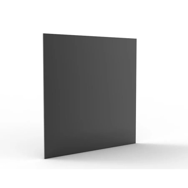 FixtureDisplays 12x12 Black Acrylic Sheet Plexiglass Sheet Lucite Sheet Acrylic