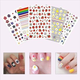daitem Self Nail Art Sticker DD-10889 - Flower/FREE / 셀프 네일 아트 스티커 DD-10889 - 플라워/FREE
