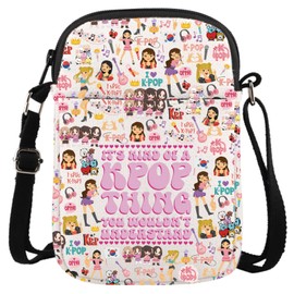 JTOUK K-Pop Gift Kpop Merch It's Kind Of Kpop Thing You Wouldn't Understand Korean Pop Music Fan Gift Tote Bag (Kind Of Kpop CR EU)