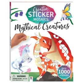 Creative Sticker Mosaics: Mythical Creatures (Sticker Mosaics)