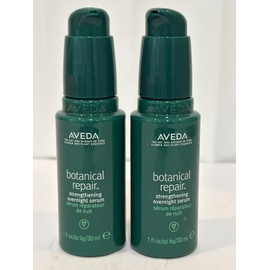 Aveda 2x Aveda Botanical Repair Strengthening Overnight Serum Travel Size 1oz Each