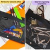 BAZIC Pencil Pouch 3 Ring Binder Pouch w/Rivet Enforced Rings