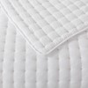 WDCOZY WDCOZY White Queen Size Quilt Bedding Sets with Pillow