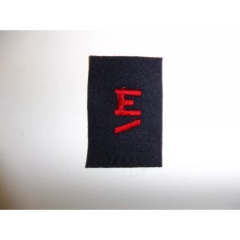 e2199 WW2 US Navy Distinguishing Mark DM E Excellence Blue Red 1 Hash IR14C