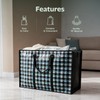 2Pcs 52L Medium Storage Bags | Heavy Duty Moving Bags