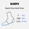 Solid Spats/Cleat Covers (Black, L/XL)