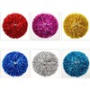 Fancy Pumpkin 1 Pair 11.81 Inch Team Sport Cheerleading Poms,