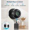 Fingerprint Door Lock, Smart Fingerprint Door Knob with Lock, Biometric