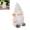 Garden Gnome Resin Structure Stable Bottom Retro Style Gnome Figurine