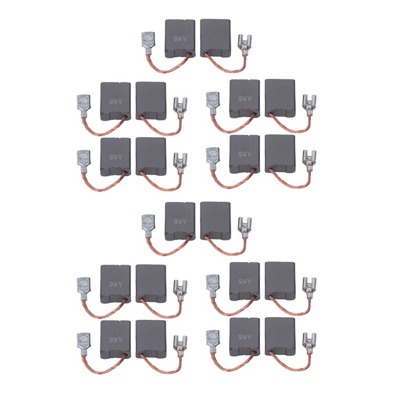 20Pcs Motor Carbon Brushes Angle Grinder Electric Drill Hammer Power