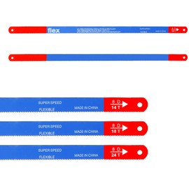 30 Pcs Hacksaw Replacement Blades, JatilEr Metal Cutting Hacksaw Blades with 14 Teeth 18 Teeth and 24 Teeth Per Inch
