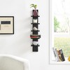 Utility Column Spine Wall Shelves - Color: Walnut