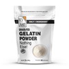 It's Just - 100% Gelatin Powder (2lb) Unflavored, Heavy Metal