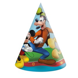 Procos 35067 Mickey Paper Caps, Cartoon, Multicoloured, One Size