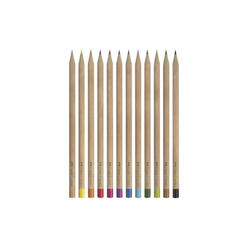 ファーバーカステル(Faber-Castell) 色鉛筆 ナチュラル 12色セット 27181001