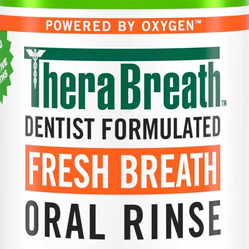 TheraBreath Fresh Breath Mouthwash - Mild Mint Oral - Size: