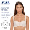SUSA Women's Damen 7592 Dirndl-BHS, Beige (Skin 288), 44A