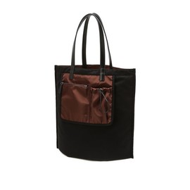 Daks Accessories 26SS EASY ON Black Reversible Eco Shoulder Bag DBBA6E902BK