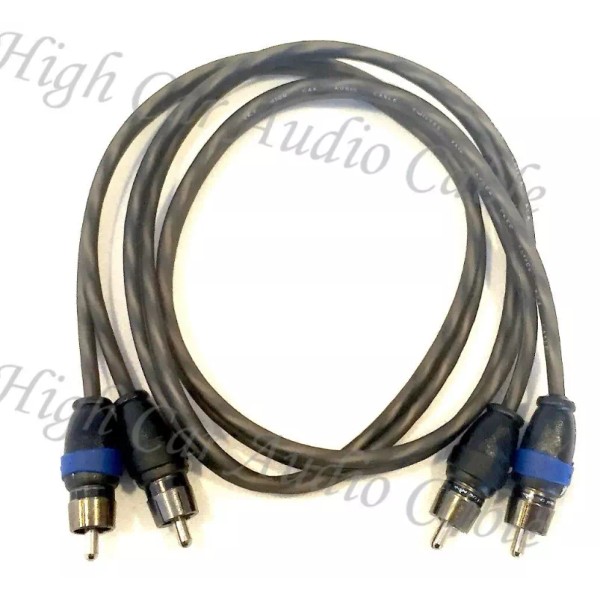 SKY HIGH CAR AUDIO 2 CHANNEL TWISTED RCA'S 6FT