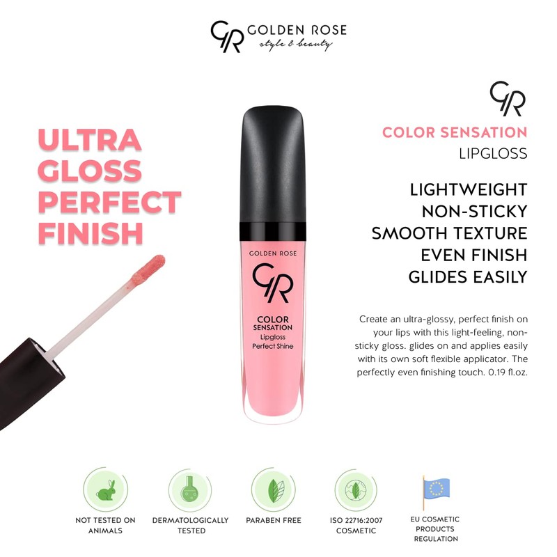 Golden Rose COLOR SENSATION Lip-gloss 5,6 ml - color 104